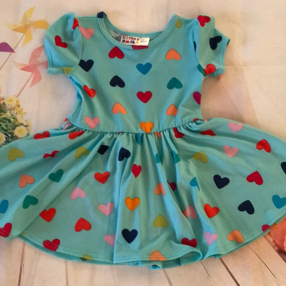 Infant cap sleeve dress
